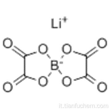 Borato di litio bis (ossalato), CAS 244761-29-3